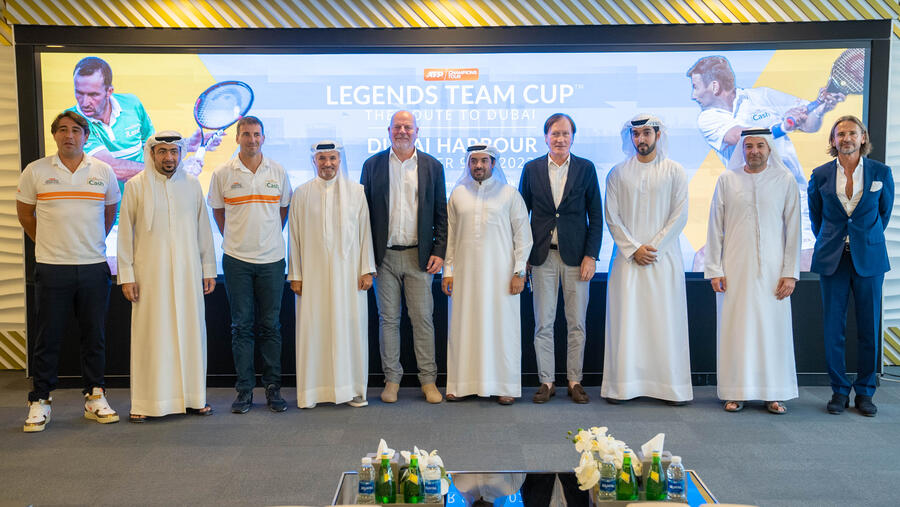 Tennis World-stars, Superyachts and a Spectacular Venue, The Legends Are on Their Way to Dubai