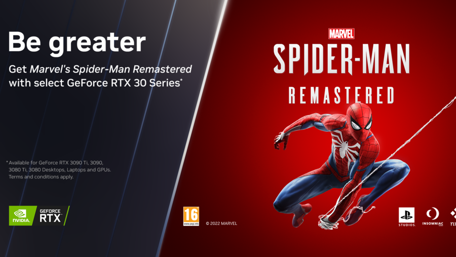 NVIDIA Announces Limited Time Availability of ‘Marvel’s Spider-Man Remastered’ on PC with purchase of GeForce RTX