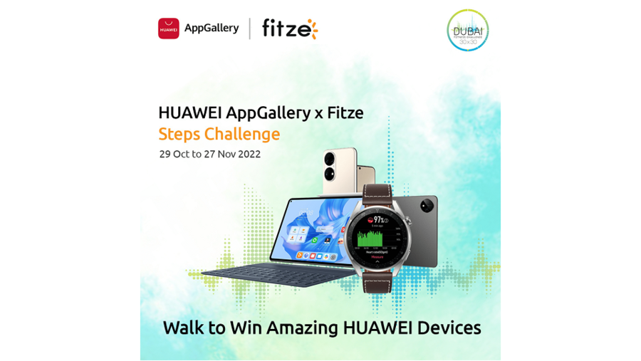 HUAWEI AppGallery collaborates with Fitze UAE to reward every step you take