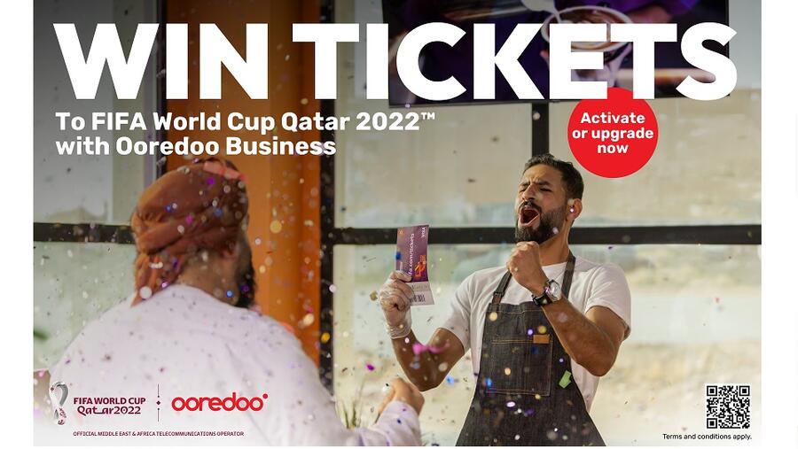 Win Tickets to the FIFA World Cup™ by Upgrading Your B2B Plan with Ooredoo