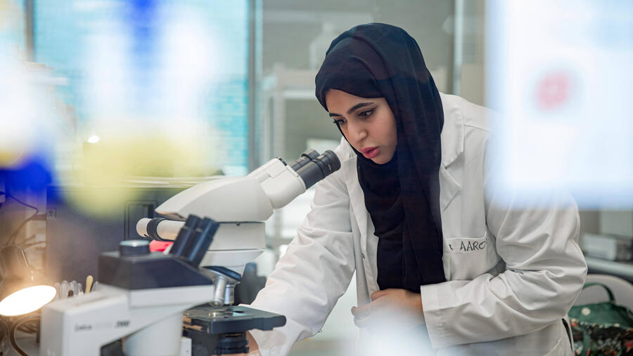 A UAEU researcher dives into microbiology and makes a new scientific discovery in the country