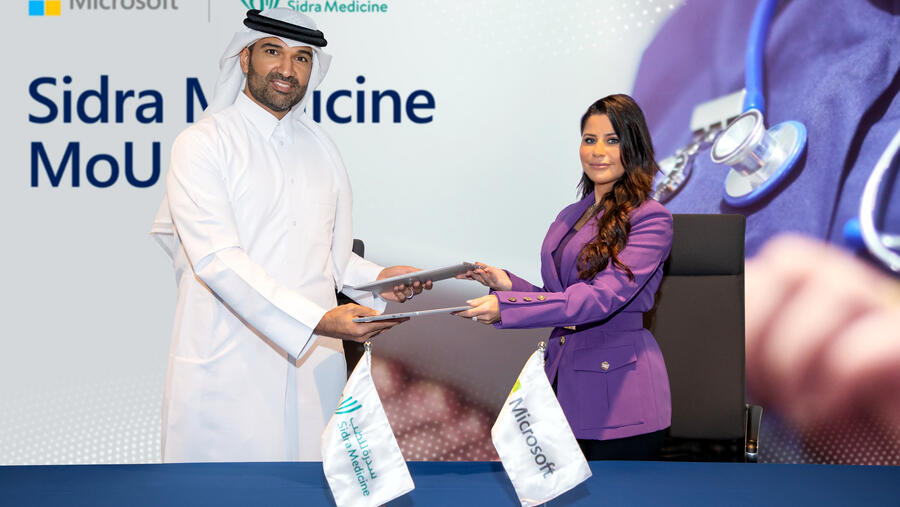 Sidra Medicine signs MoU with Microsoft to achieve digital transformation goals in research