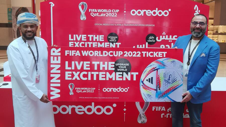 Ooredoo Offers Lucky Winners a Chance of a Lifetime to Experience FIFA World Cup Qatar 2022™