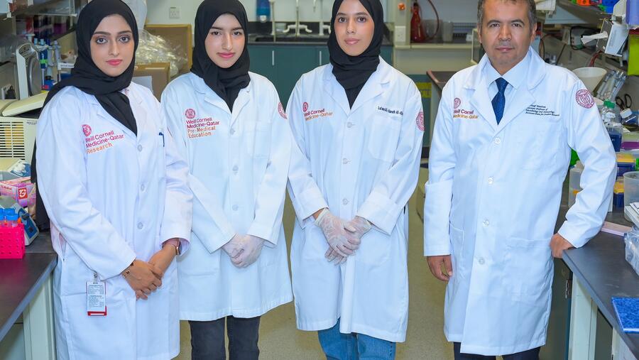 WCM-Q Students Complete Summer Research Projects in Qatar and the United States
