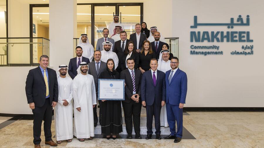 Nakheel Community Management is the first management company in the UAE to achieve WELL Health-Safety Rating for its entire portfolio