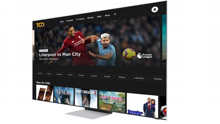 Samsung Electronics’s New Partnership With Tod To Grant Smart TV Users the First Access to Tod TV App Providing Live Sports and Entertainment Content