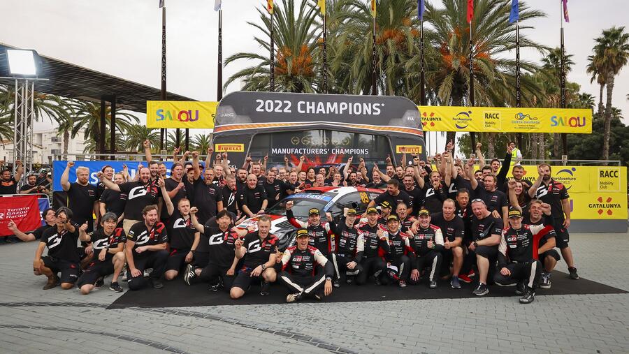 Toyota seals WRC Manufacturers’ Championship in style as Ogier claims first place at Rally de España