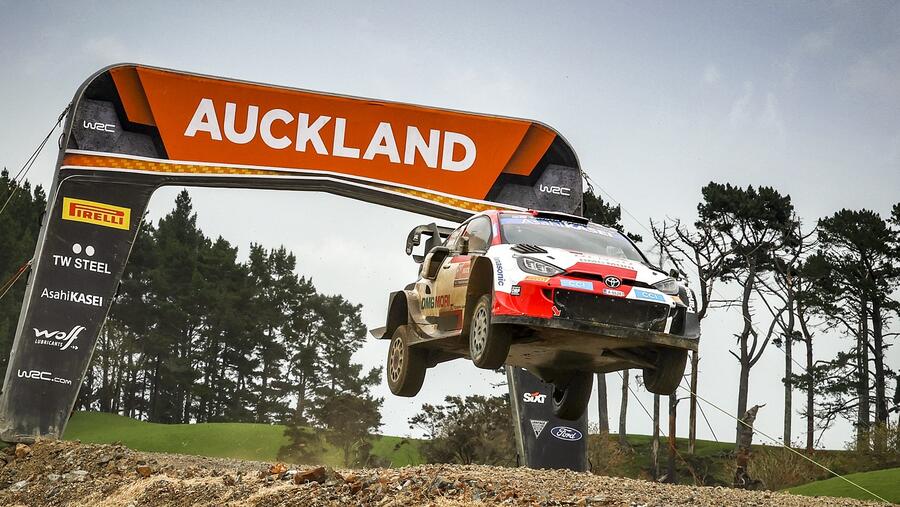 GAZOO Racing Seals One-Two Victory at Rally New Zealand
