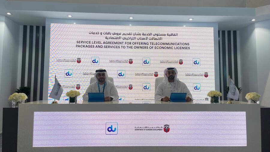 du Partners With Abu Dhabi Department of Economic Development To Enable Telco Services on Tamm Platform