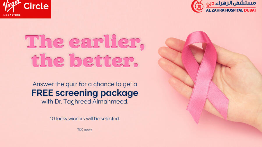 Breast Cancer screening can save lives.
