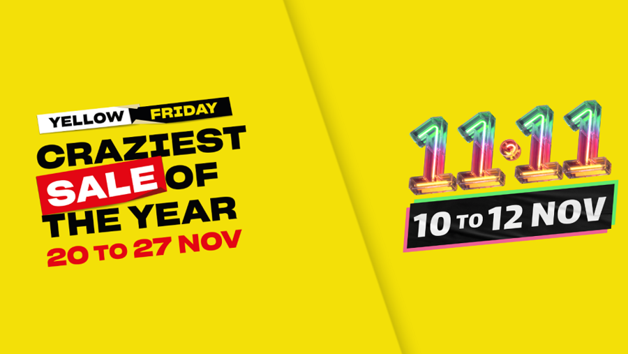 Noon.com announces dates for its biggest Single’s Day & Yellow Friday Sales yet