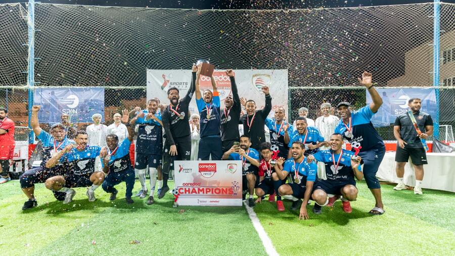 Ooredoo Business Celebrates the end of the FIFCO World Corporate Champions Cup in Oman
