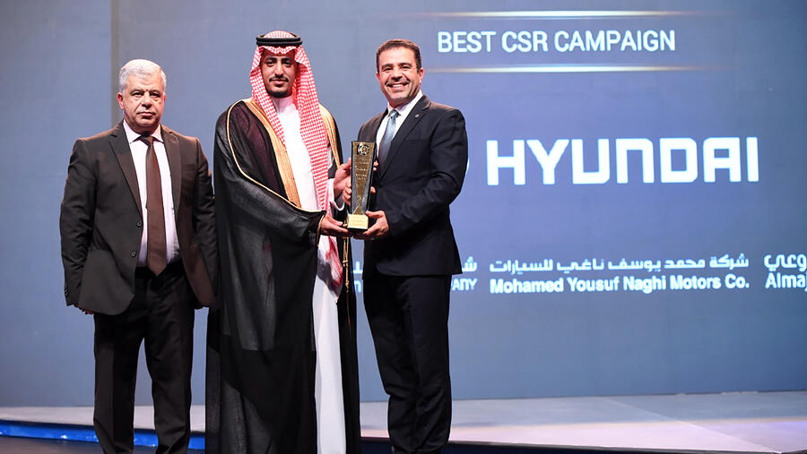 Hyundai Motor wins National Auto Awards “Best community service award” in Saudi Arabia