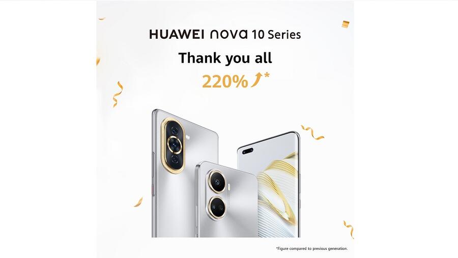 HUAWEI nova 10 SE launches now in the Kingdom of Saudi Arabia