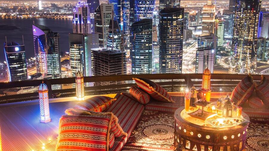 Dine in style on the helipad of JW Marriott Doha through a priceless experience with Mastercard
