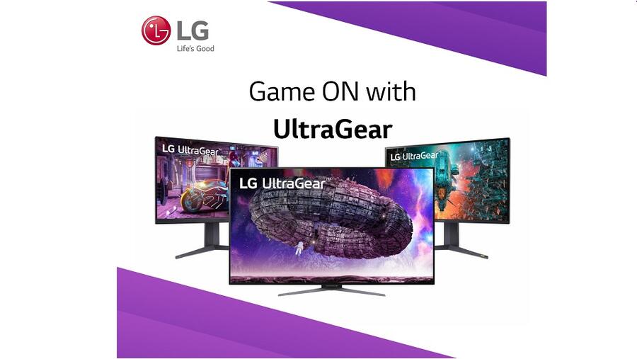 Step up your game with LG UltraGear Gaming Lineup 