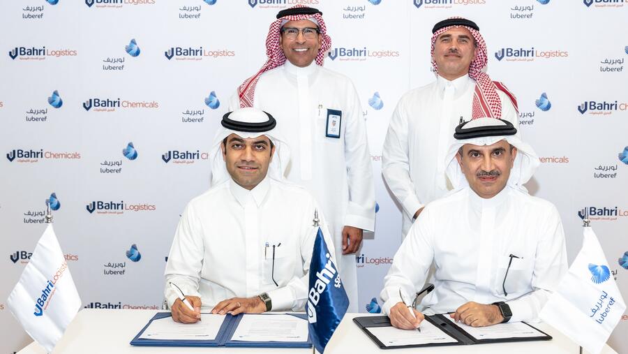 Bahri’s Chemicals and Logistics business units sign MoUs to strengthen cooperation with Luberef