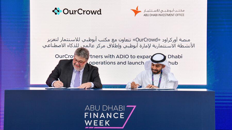 OurCrowd expands Abu Dhabi investment operations and launches global AI hub, in partnership with ADIO’s Innovation Programme