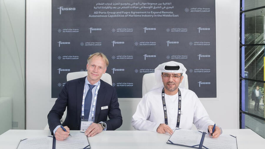 Fugro and AD Ports Group join forces to expand remote and autonomous capabilities of maritime industry in the Middle East