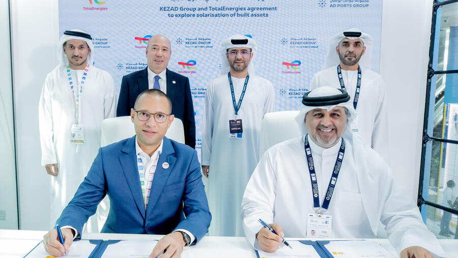 AD Ports Group and TotalEnergies Join Forces to Explore Distributed Solar Opportunities 