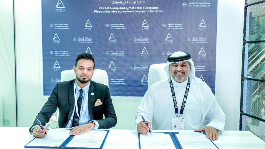 AJ Steel Sign Agreement with KEZAD Group to Expand Operations in Abu Dhabi