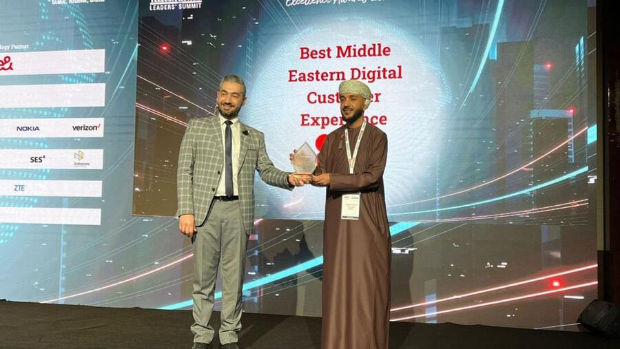  Ooredoo Wins Award for Digital Customer Experience Achievements