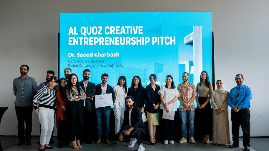 Al Quoz Creative Entrepreneurship Pitch: An innovative space for developing ideas