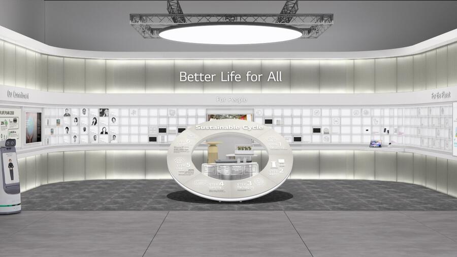 LG Presents ESG Vision For A Better Life for All at CES 2023