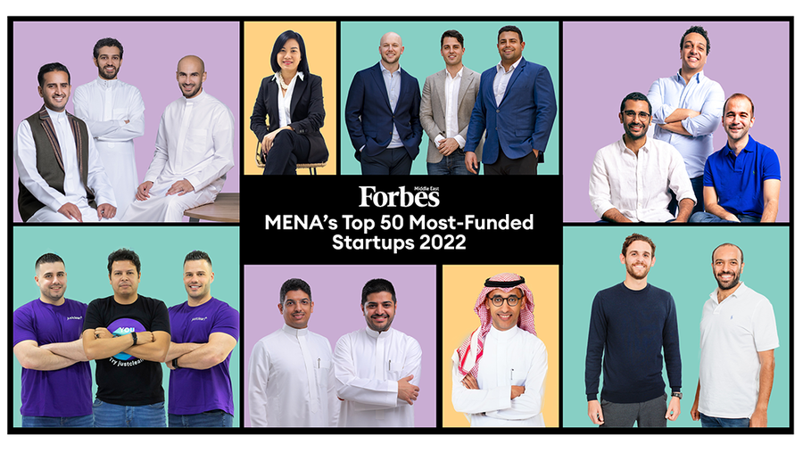 19 Newcomers Join Forbes Middle East's Top 50 Most-Funded Startups 2022
