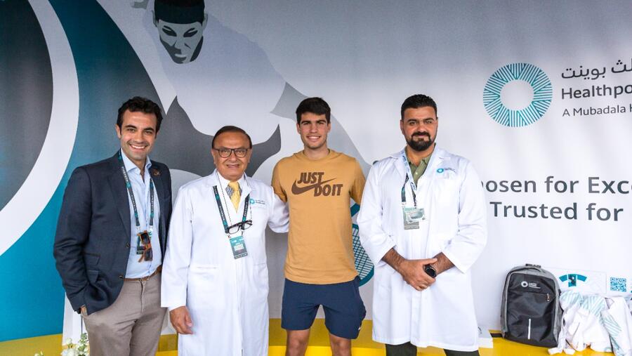 Healthpoint treats world’s top tennis players during Mubadala World Tennis Championship