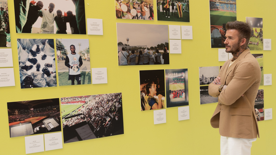David Beckham Explores Education City’s Accessibility Initiatives