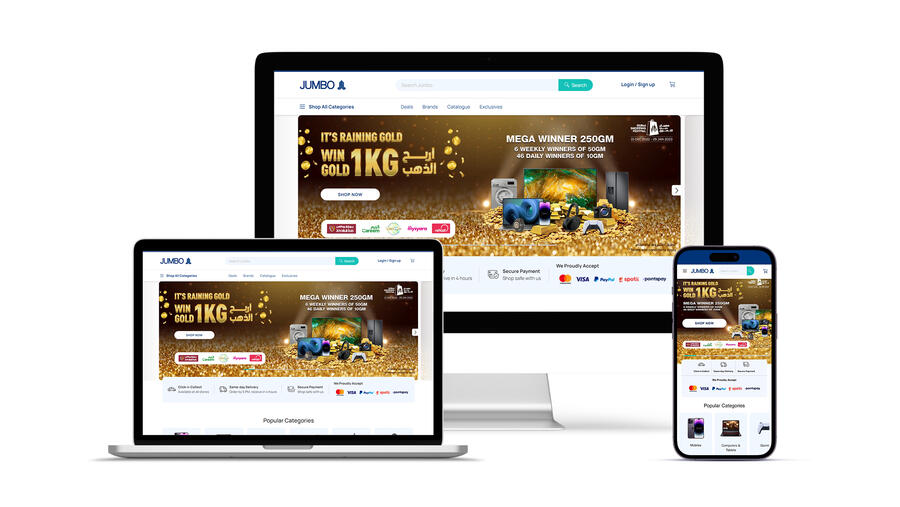Jumbo Electronics launches its new e-commerce platform 