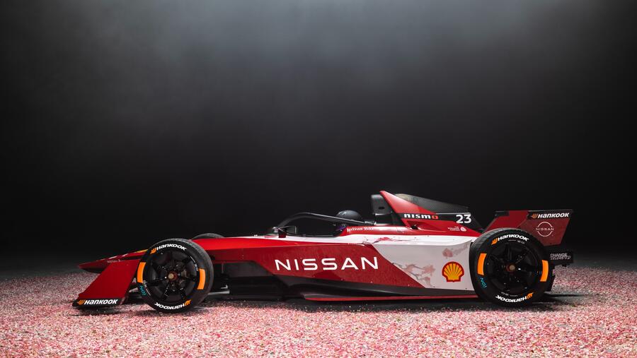 Nissan Formula E Team races into a new electrification era with the unveil of striking livery for Season 9