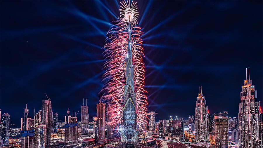 Emaar New Year's Eve 2023 at Burj Khalifa 