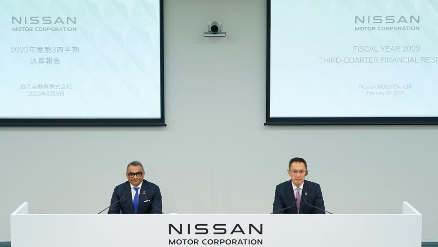 Nissan reports April-December results for fiscal year 2022