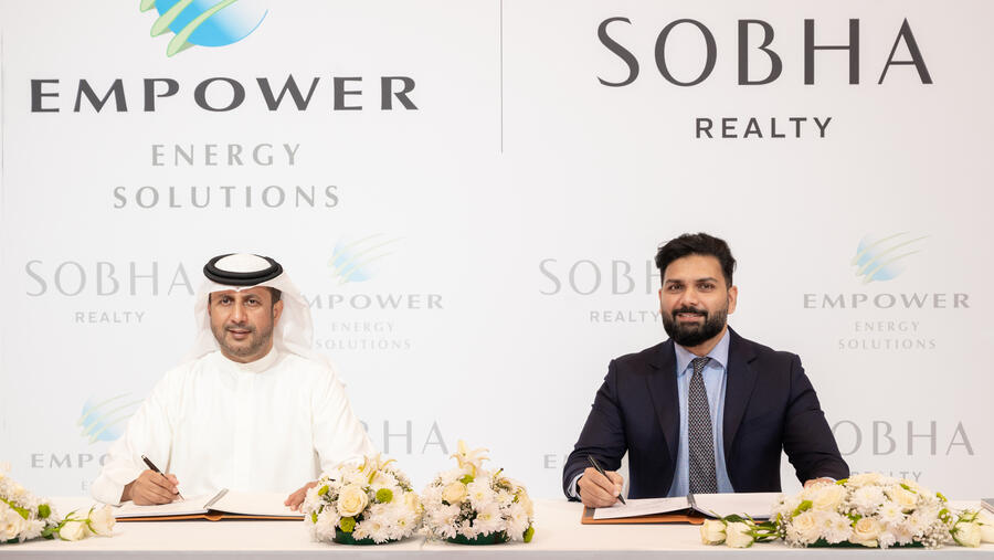 Empower signs agreement with Sobha Realty to provide 17,000 RT district cooling services to Sobha Hartland development
