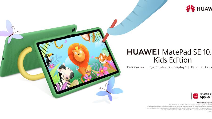The HUAWEI MatePad SE 10.4” Kids Edition is now available in Qatar