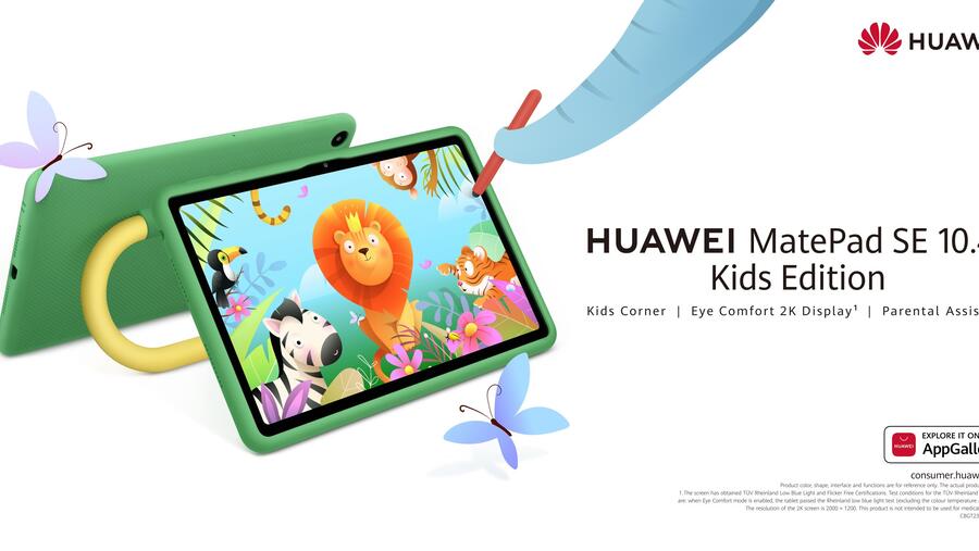 The HUAWEI MatePad SE 10.4” Kids Edition is now available in the Kingdom of Saudi Arabia
