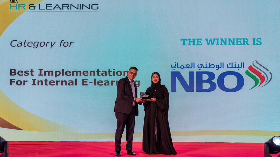 NBO wins best practices for internal elearning award in recognition of its digital capacity building