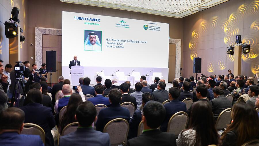 Dubai International Chamber Begins New Horizons Trade Mission to Central Asia in Uzbekistan with 150 B2B Meetings 