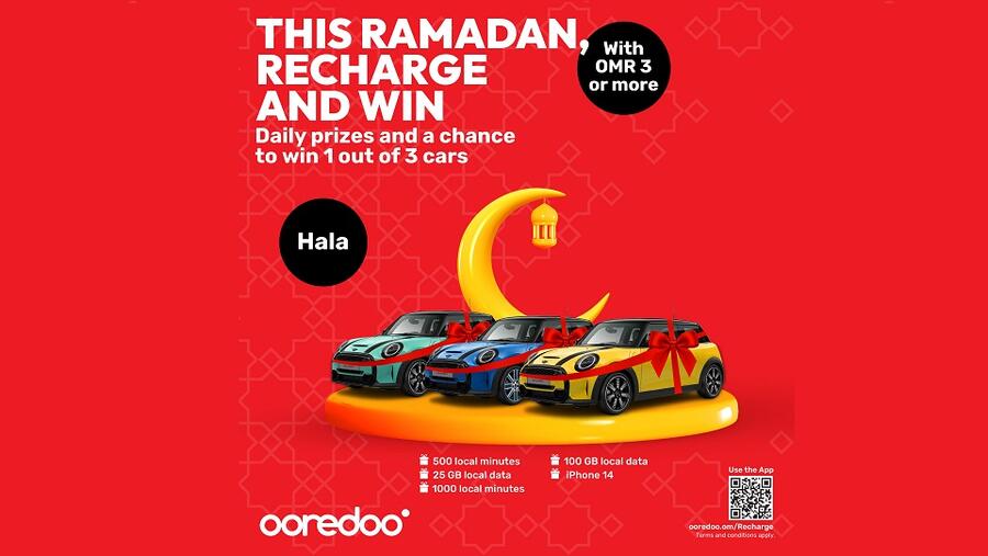 Recharge and Win Amazing Rewards this Ramadan with Ooredoo 