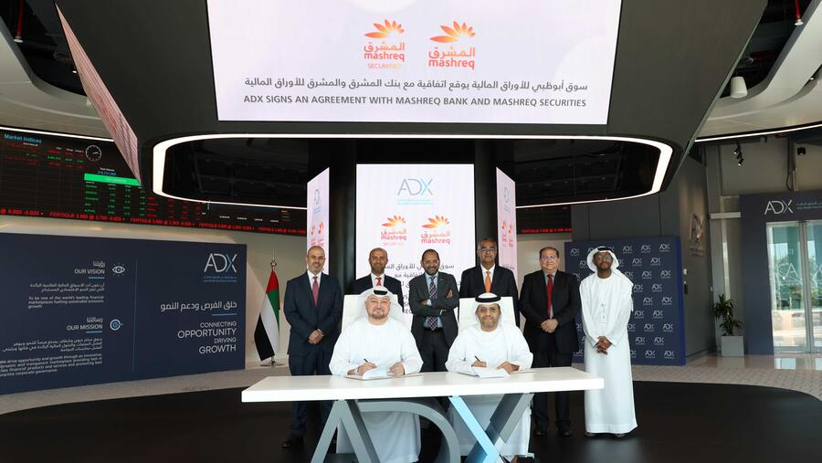 Abu Dhabi Securities Exchange (ADX) partners with Mashreq to provide instant trading access to clients