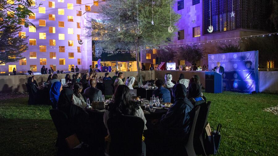 Georgetown’s Newly Admitted Students Begin Building Community Connections at QF Campus