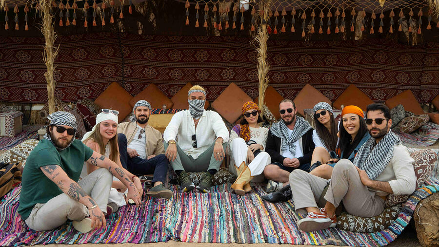 Turkish Celebrities Ventured in a Desert Safari Tour at Sharm El Sheikh