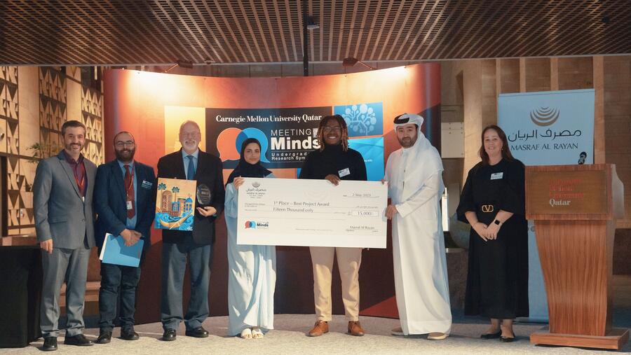 Research to improve accessibility of recombinant proteins wins top Carnegie Mellon Qatar award