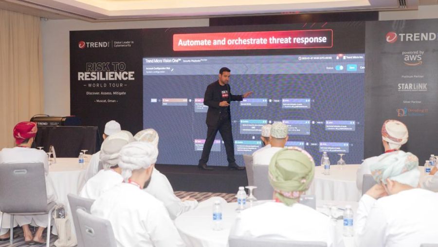 Trend Micro’s Risk to Resilience: World’s largest Cybersecurity Roadshow reached Oman as part of Global tour 