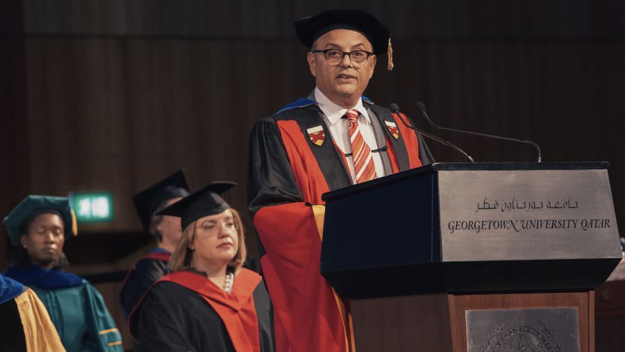 Georgetown University in Qatar Celebrates Class of 2023 Commencement at QF