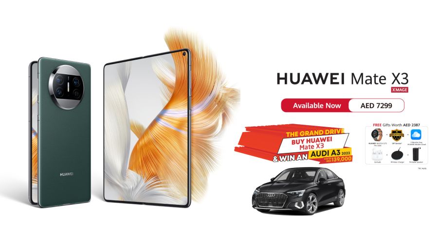 Experience the Future of Foldable Smartphones: HUAWEI Mate X3 Now Available in the UAE