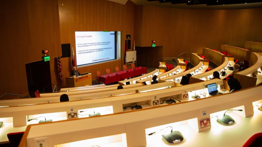 WCM-Q workshop discusses peripartum disorders   