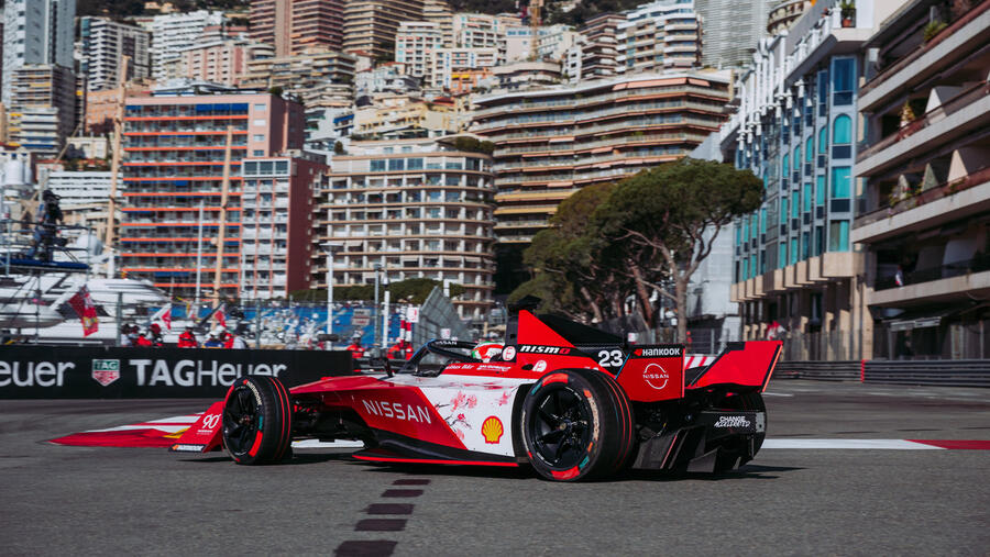 Strong points finish for Nissan Formula E Team in Monaco E-Prix